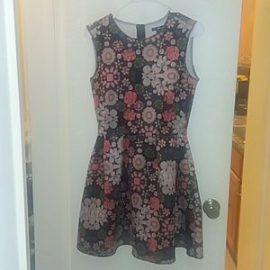 H&M dress black with gem print!